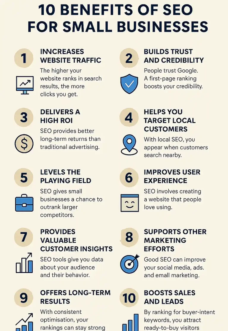 benefits of SEO for small businesses