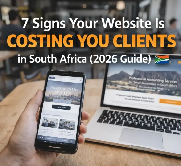 7 Signs Your Website Is Costing You Clients in South Africa